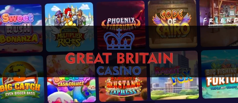 Great Britain Casino Best Casinos with 500% Welcome Bonus